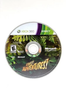 Kinect Adventures Xbox 360 Video Game Disc Only Tested Tracking Clean Free Ship! - Picture 1 of 17