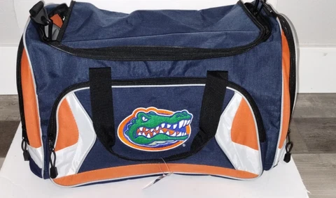 Florida Gators Duffle Bag Large NWT With Wet Clothes Insert Mesh Brand New! Cover