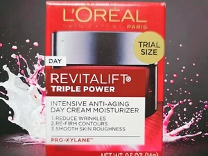 L'OREAL REVITALIFT Triple Power DAY CREAM Trial Size 0.5 oz - Picture 1 of 3