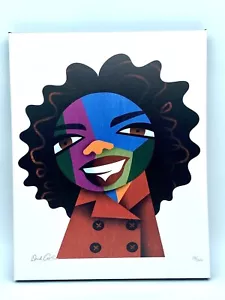 "O W" Oprah Winfrey Ltd. Edition David Cowles signiert nummeriert Giclée auf Leinwand - Bild 1 von 8