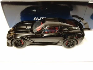 AUTOart Chevrolet Corvette ZR1 Gloss Black 2019 1/18 71276 - Imagen 1 de 3
