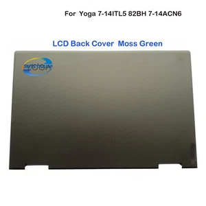 New 5CB1A08844 LCD Back Cover For Lenovo Yoga 7-14ITL5 82BH 7-14ACN6 Moss Green - Picture 1 of 4