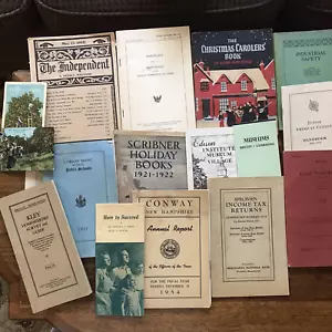 Lot of Assorted Paper Ephemera 14 Pieces Marihuana First Report & more - Picture 1 of 3
