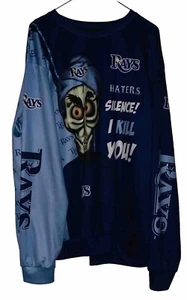 Camisa de manga larga Tampa Bay Rays Achmed The Dead Terrorist para hombre 3XL Jeff Dunham - Imagen 1 de 2