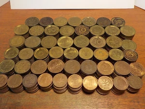 Mixed Lot of Circulated Coins from Germany 1, 2, 5 and 10 Pfennig Coins - Picture 1 of 10