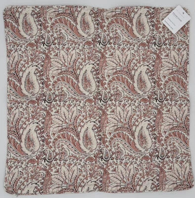 Pottery Barn Amala Kalamkari Reversible Pillow Cover ~ 20" x 20" ~ Blush Multi - Image 1 of 2