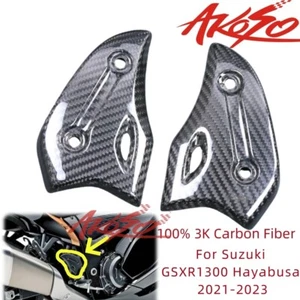 2021-2023 For Suzuki GSX1300R Hayabusa Heel Guards Plates Cover 3K Carbon Fiber - Bild 1 von 13