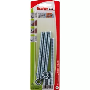 Fischer M10 x 120 barre filettate per sistema di iniezione FIS confezione da 4 nuove - Foto 1 di 5