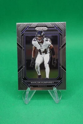 (2 Cards) 2022 Prizm Base #24 Marlon Humphrey Baltimore Ravens CS5 - Image 1 of 4