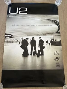 Póster de la gira U2 All That You Can’t Leave Behind 22x34 original 2001 - Imagen 1 de 4