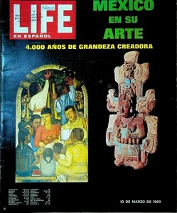 Life En Espanol Magazine March 10 1969 Mexican Art RFK Enrique Borja - Picture 1 of 2