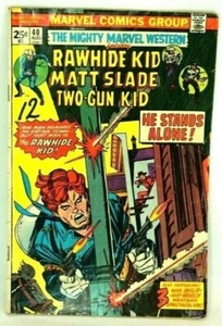 Rawhide Kid Matt Slade Two-Gun Kid #40 The Mighty Marvel Western Comic Tracked - Picture 1 of 10