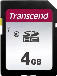 Transcend 4GB 300S Class 10 SDHC Secure Digital Memory Card - Picture 1 of 2