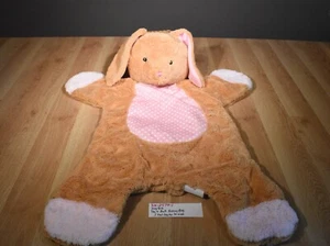 Hugfun hellbraun und rosa gepunktet Häschen Kaninchen Decke Teppich Plüsch (310-2579-1) - Bild 1 von 2