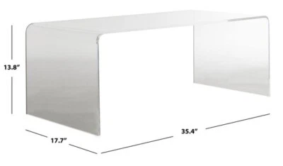Safavieh Atka Acrylic Coffee Table, Reduced Price 2172722007 FOX6015A Foto 1 de 4