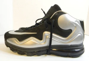 Men's Nike Air Max Flyposite Black Metallic silver basketball shoes size 7 - Picture 1 of 6