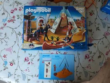 Playmobil  Red Indian Camp 4012 Part Of Western Range
