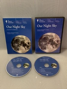 Great Courses: Our Night Sky, Astronomy Space Science, 2 DVDs + GUIDEBOOK - Imagen 1 de 4