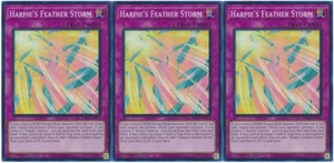 Harpie's Feather Storm - Playset 3 Cards - RA01-EN073 - Super Rare - Yugioh - Bild 1 von 2