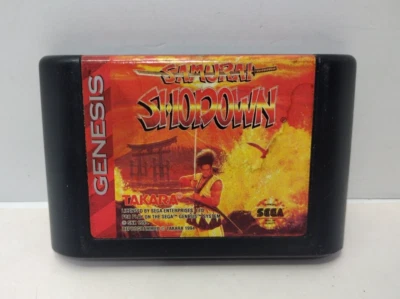 Samurai Showdown (Sega Genesis, 1994) Cartridge Only - Image 1 of 4