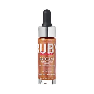 Ruby Kisses Radiant Drops Shimmer Liquid Highlighter Makeup Smooth Illuminato... - Picture 1 of 6