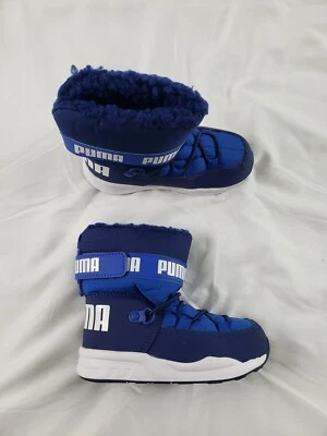 Bota de nieve Trinómica para bebés/niños pequeños Puma 363979-02 azul Foto 1 de 4