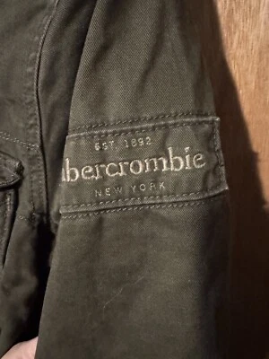 Chaqueta Abercrombie & Fitch Vintage Y2K Elk Lake XL Lana Franela Forrada Niños Foto 1 de 4