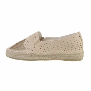 Slipper HALBSCHUHE DAMENSCHUHE DESIGNER NEU Gr 36 Beige 7567 - Bild 1 von 1