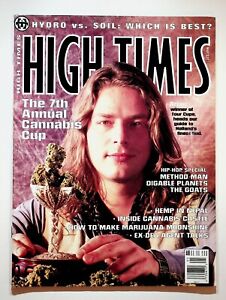 1995 May High Times Marijuana Magazine Cannabis Cup Hip Hop Special Nepal Hemp