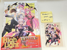 Kentaro Yabuki 25th Illustration Collection art book &card darling in the franxx