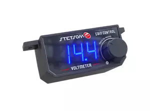 Stetsom Perilla de Bajo Universal 4 en 1 con Voltímetro/Convertidor de Entrada Alto a RCA - Imagen 1 de 3
