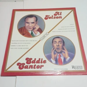 Al Jolson, Eddie Cantor, Volume 2 Regent Records 1987 Never Been Played - Picture 1 of 12