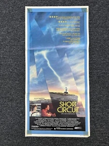 Short Circuit 80s Vintage Movie Poster 1980s Cinema Picture - Picture 1 of 8