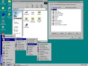 Windows 98 Pc Dell Optiplex G1 266MHZ Pentium 2. 64MB 2GB