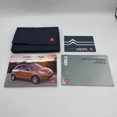 LIBRETTO USO E MANUTENZIONE CITROEN C3 2006 ITALIANO ORIGINALE - Immagine 1 di 4
