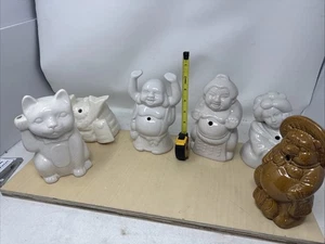 Benihana de Tokio Tazas Tiki Geisha, Buda Riendo Lote Varios de 6 - Imagen 1 de 13
