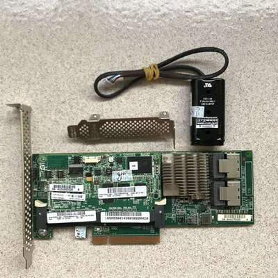 HP 631670-B21 633538-001 G8 Smart Array P420/1GB FBWC 6Gb 2P SAS Controller - Image 1 of 4