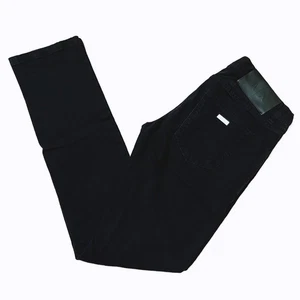 Armani Exchange Men’s J13 Slim Fit Jeans Black Denim Bottom Size 28 Cotton Jeans - Picture 1 of 7