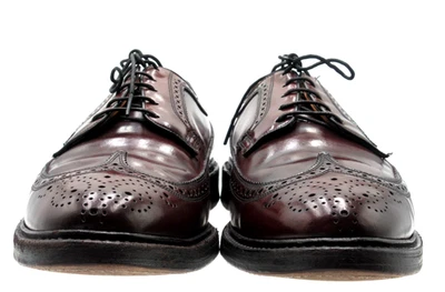 Para hombres Florsheim Royal Imperial Shell Cordobés Puntas de Ala Largas Talla 9.5 E Foto 1 de 4