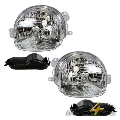 ATEC 2x SCHEINWERFER HAUPTSCHEINWERFER H4 FÜR RENAULT TWINGO 1 AB 00- - Bild 1 von 4