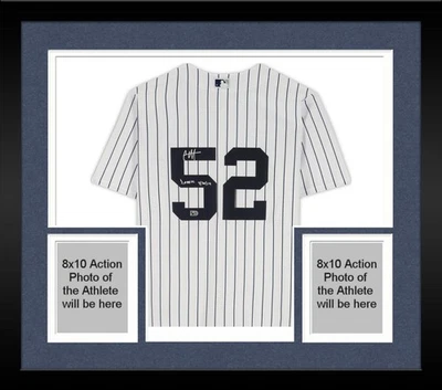 FRMD CC Sabathia New York Yankees Signed Nike Replica Jersey with 3000k Insc - Image 1 of 4
