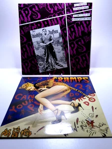 TWO CRAMPS 10" EP'S / BOTH MINT!!! / FRANCE + ONE ON PINK VINYL - Imagen 1 de 5