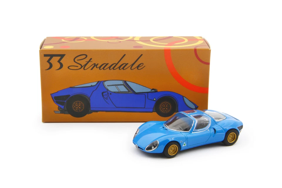 LAUDORACING-MODELS 1/64 Alfa Romeo 33 Coupè Stradale 1967 Prototipo MLCP0002 - Immagine 1 di 4