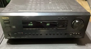 ONKYO AV Receiver TX-DS797 6.1 THX DTS Surround Sound FM/AM Black - Picture 1 of 7