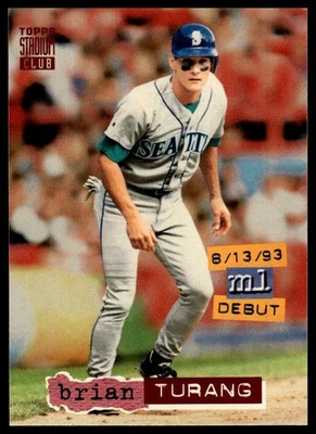 1994 Stadium Club #177 Brian Turang - Image 1 of 2