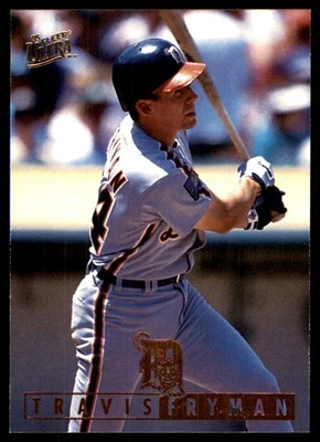 Travis Fryman 1995 Ultra #285 底特律老虎队 美国职棒大联盟 阅读 免运费 亲笔签名 Den — 第 1/2 张图片