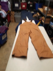 Lot Of 2 Vintage Walls Blizzard Pruf Bibs Mens Size Large Regular Overalls USA - Picture 1 of 15