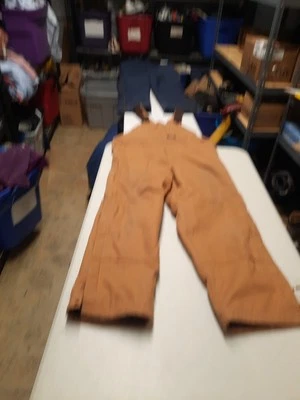 Lot Of 2 Vintage Walls Blizzard Pruf Bibs Mens Size Large Regular Overalls USA - Image 1 of 4