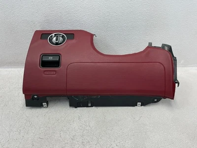 Mercedes SL550 R231 2013-2016 tablero izquierdo cubierta de panel de ajuste de rodilla rojo 1587 OEM Foto 1 de 4