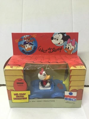 Esci Gli Eroi Walt Disney in Auto 1:43 in Metallo PAPERINA MIB, 1984 Vintage - Immagine 1 di 3